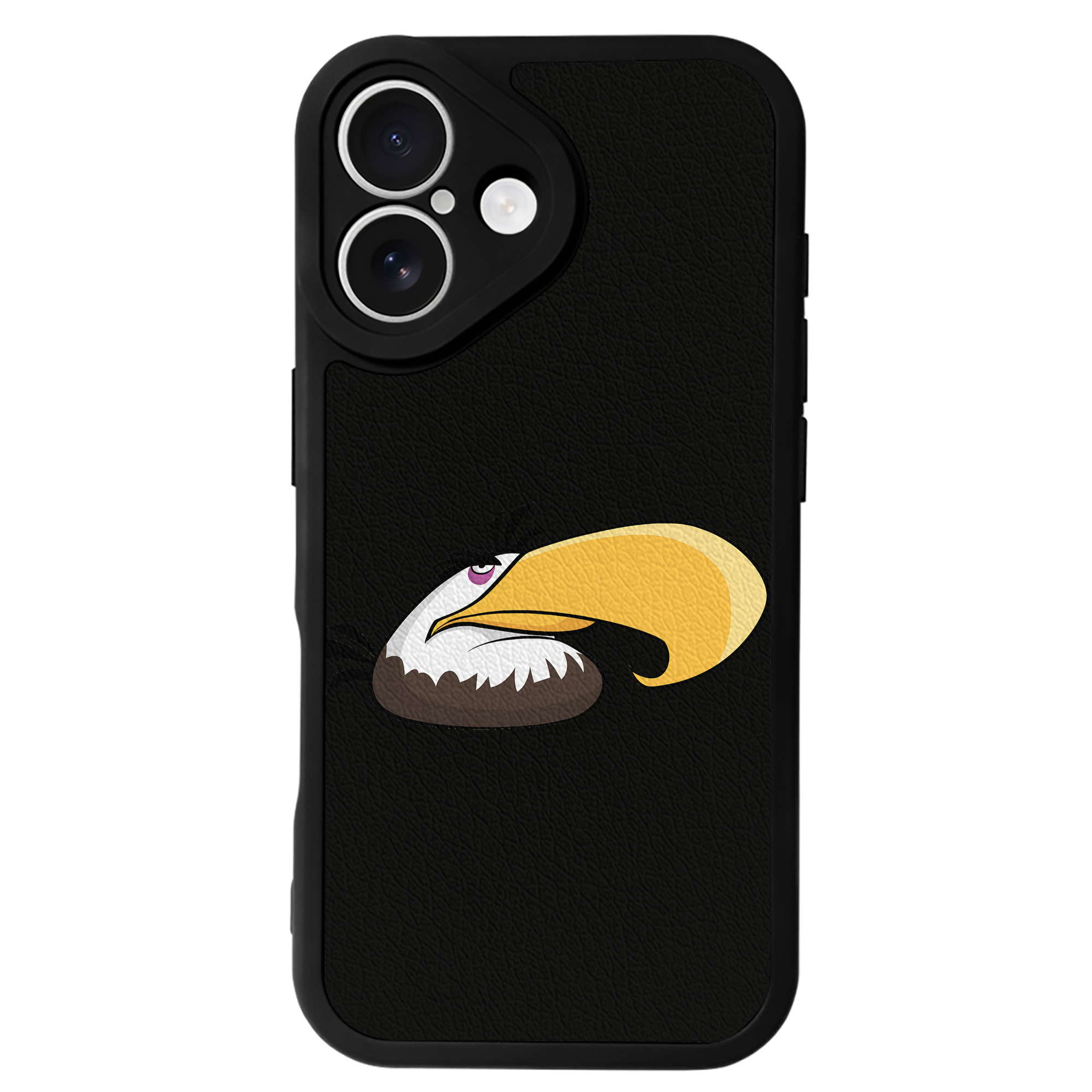（画像用） Angry Birds アングリーバード 【iPhone 16シリーズ対応】シリコンスマホケース（レザー調） 材質：シリコン
